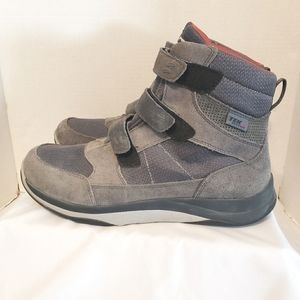 LL Bean Boots Mens 11.5 M Primaloft Tek 2.5 Waterproof insulated Suede Hook/Loop